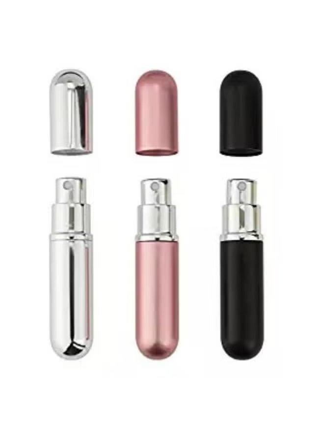 مجموعة زجاجات عطر قابلة لإعادة التعبئة مكونة من 3 قطع سعة 6 مل - Image 4